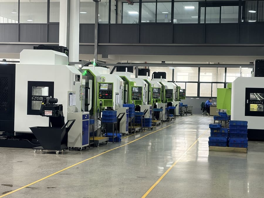 CNC machining centre line for hydraulic press tools